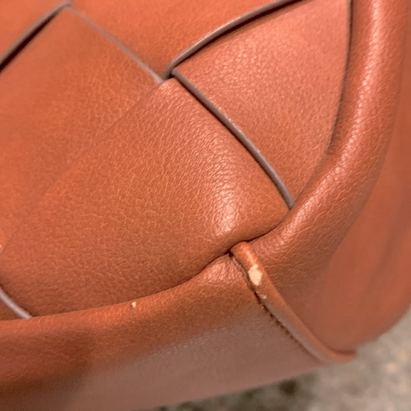 Frye & Co Shoulder Crossbody bag Matching Wallet set Zip close Brown brass NWOT - Picture 16 of 16